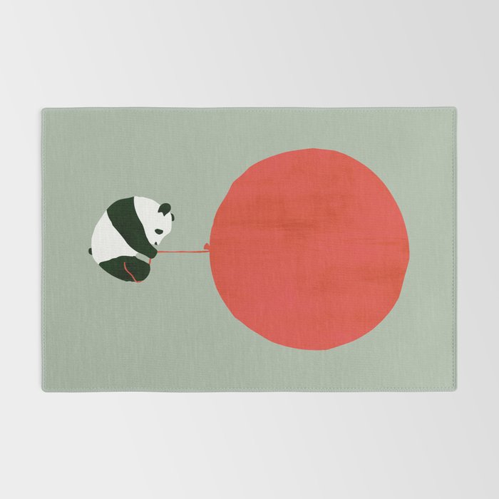 Traveling panda Rug Gallery Image 2