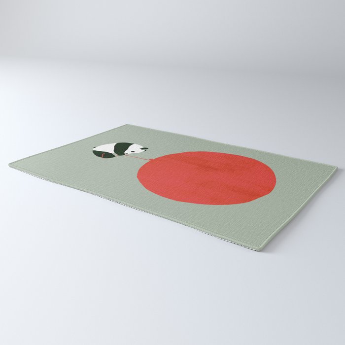 Traveling panda Rug Gallery Image 3