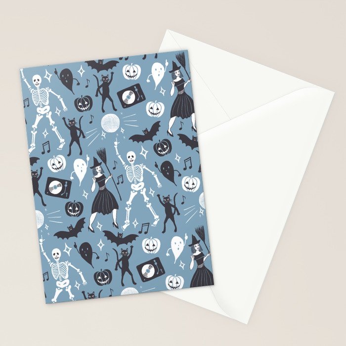 Halloween Night Fever Stationery Card Gallery Image 2