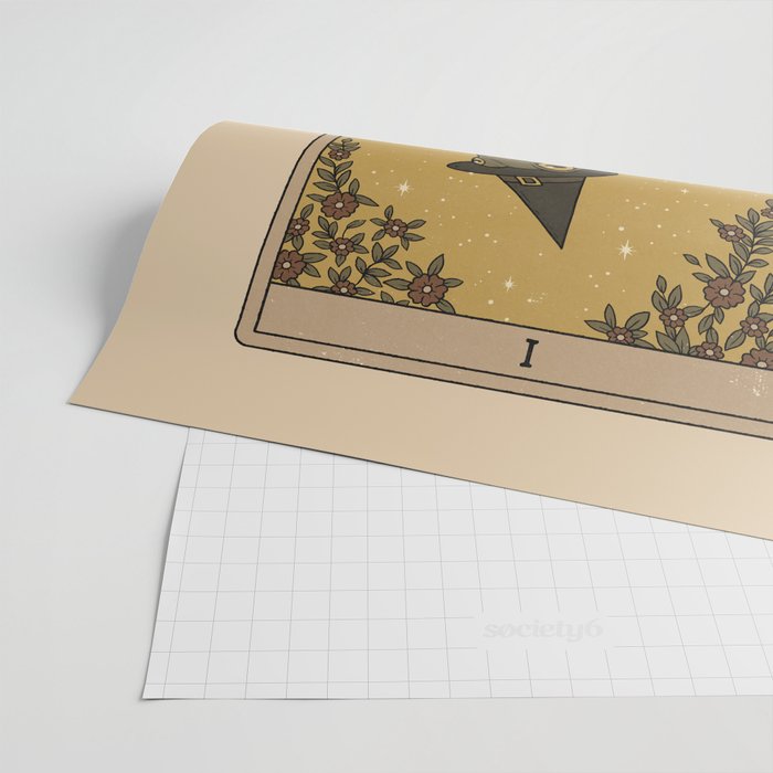 The Magician - Frog Tarot Wrapping Paper Gallery Image 2