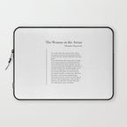 The Woman in the Arena by Theodore Roosevelt Laptop Sleeve Gallery Image 1