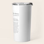 The Woman in the Arena by Theodore Roosevelt Travel Mug Gallery Image 2