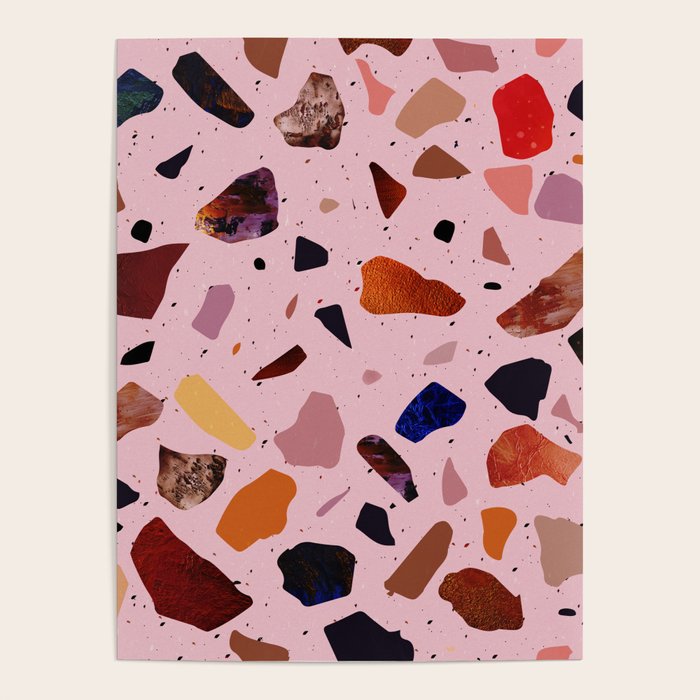 Terrazzo Rosé Poster Gallery Image 4