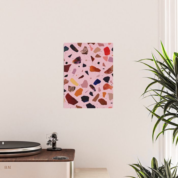 Terrazzo Rosé Poster Gallery Image 2