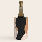 Minimal Abstract Art Sunset Girl 2 Wine Chiller Gallery Image 1