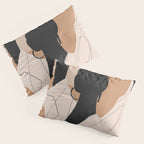 Minimal Abstract Art Sunset Girl 2 Pillow Sham Gallery Image 3