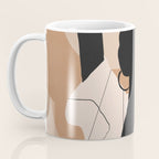 Minimal Abstract Art Sunset Girl 2 Coffee Mug Gallery Image 3