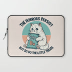 The horrors  Laptop Sleeve Gallery Image 1