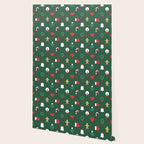 Geometric christmas decoration pattern Wallpaper Gallery Image 2