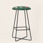 Geometric christmas decoration pattern Stool Gallery Image 1
