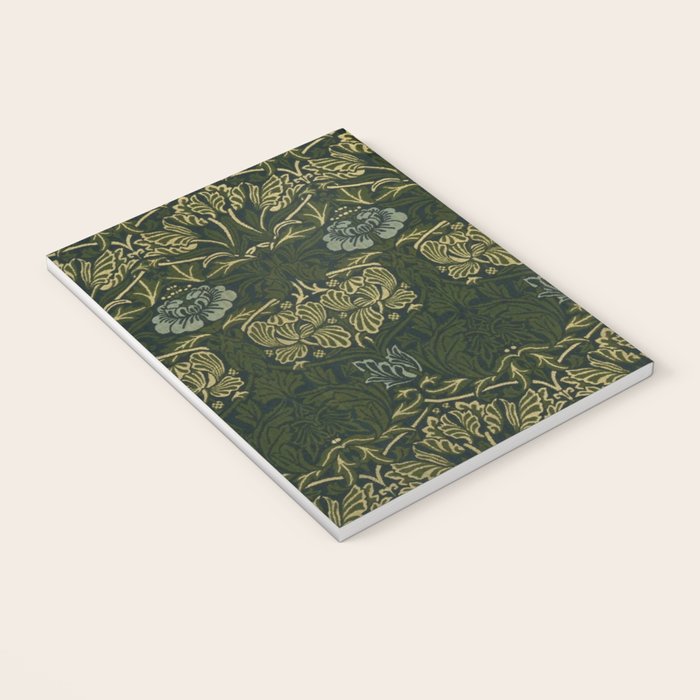 William Morris "Tulip and rose" 1. Notebook Gallery Image 3