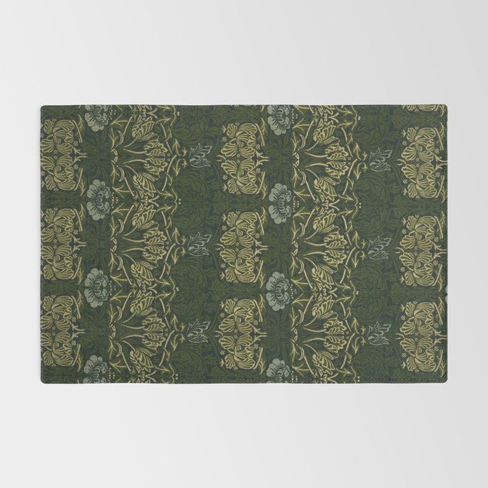 William Morris "Tulip and rose" 1. Rug Gallery Image 2