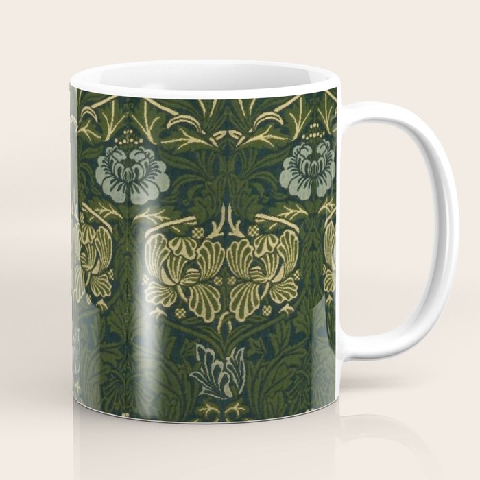 William Morris "Tulip and rose" 1. Coffee Mug Gallery Image 1
