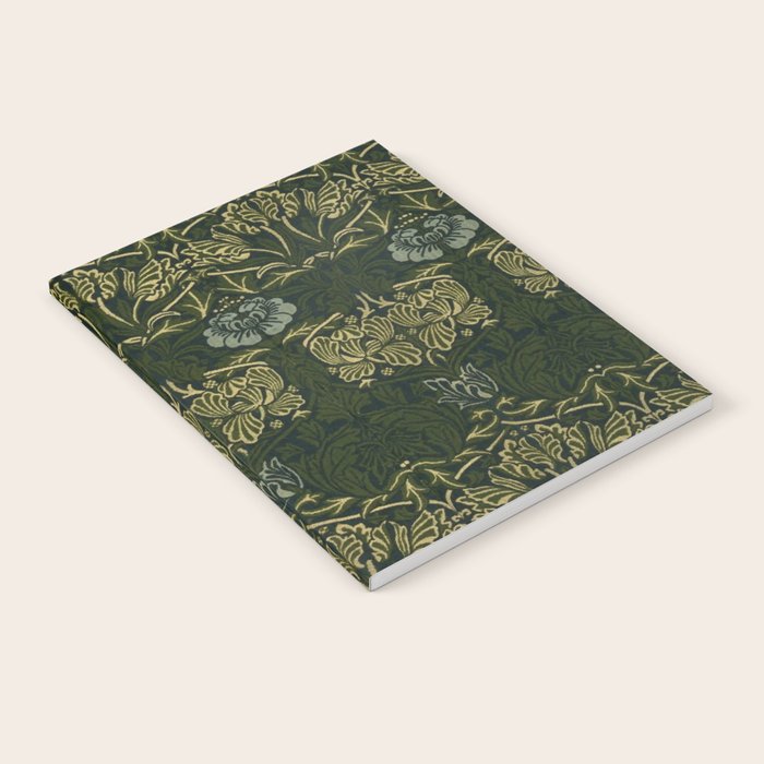 William Morris "Tulip and rose" 1. Notebook Gallery Image 2