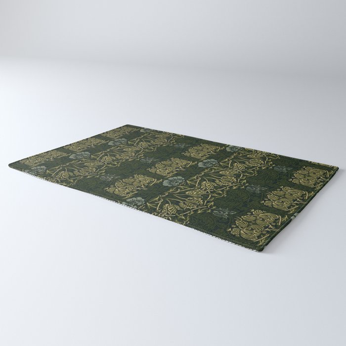 William Morris "Tulip and rose" 1. Rug Gallery Image 3