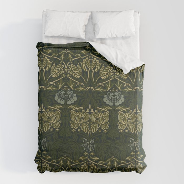 William Morris "Tulip and rose" 1. Duvet Cover Gallery Image 6