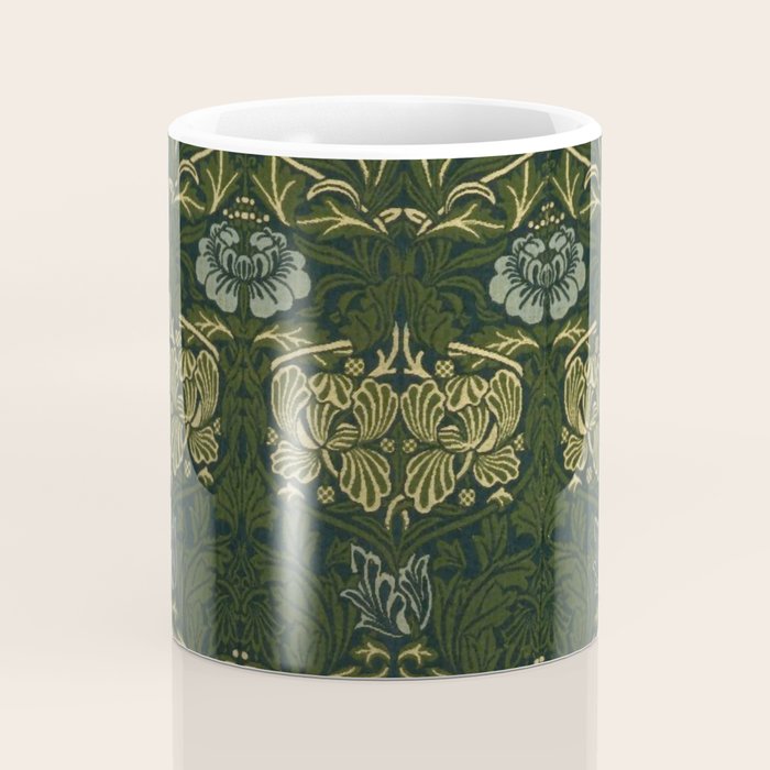 William Morris "Tulip and rose" 1. Coffee Mug Gallery Image 4
