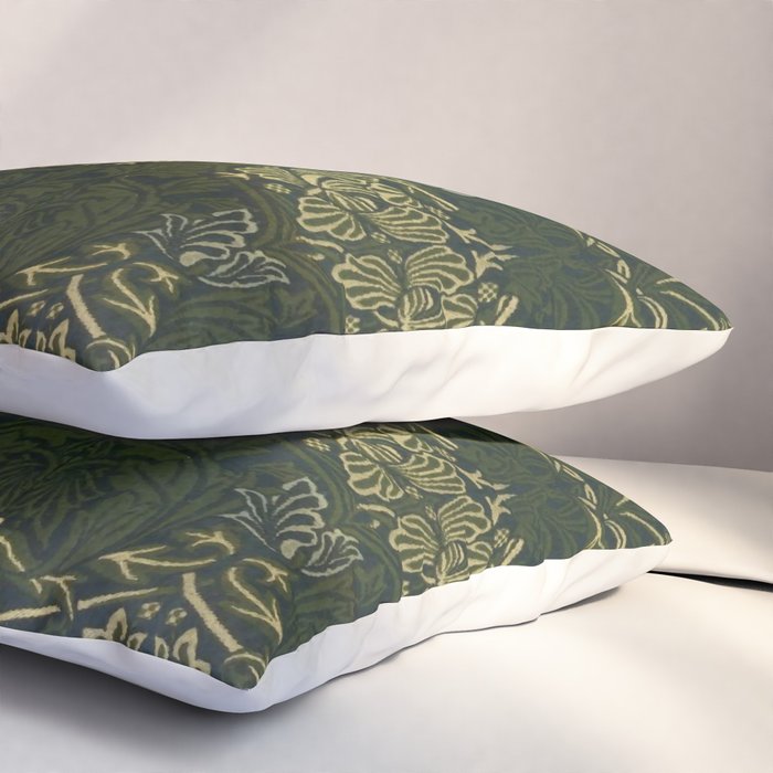 William Morris "Tulip and rose" 1. Pillow Sham Gallery Image 3