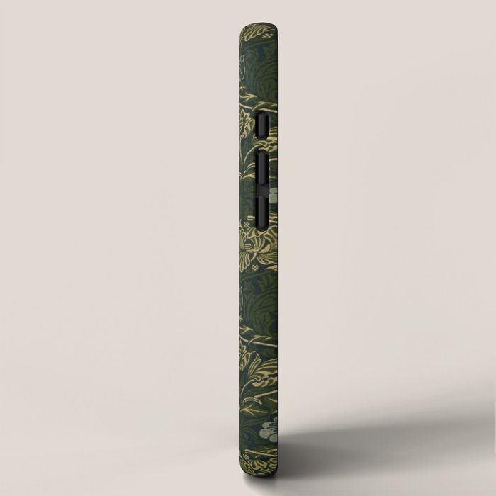 William Morris "Tulip and rose" 1. iPhone Case Gallery Image 2