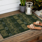 William Morris "Tulip and rose" 1. Outdoor Rug Gallery Image 2