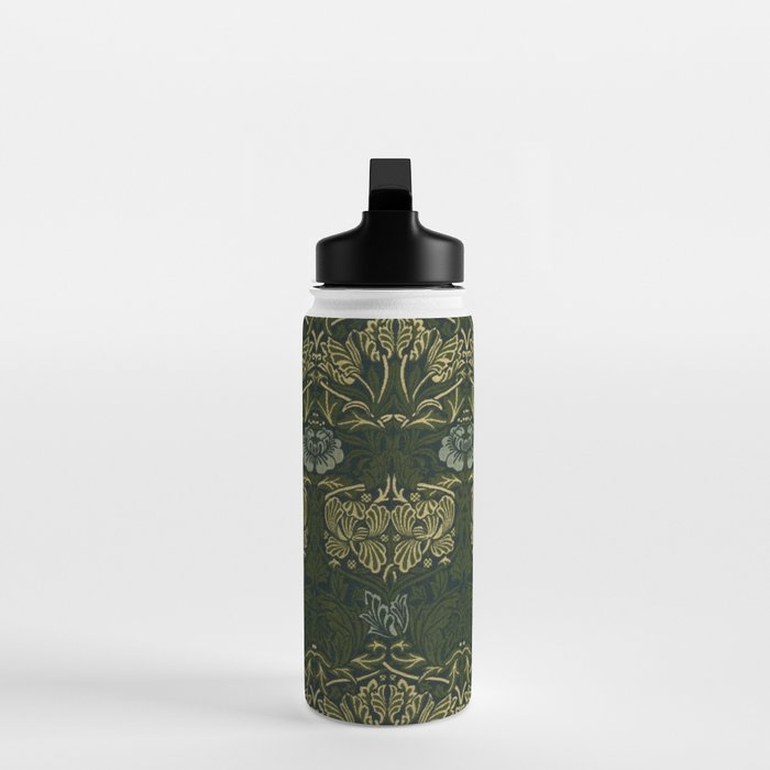 William Morris "Tulip and rose" 1. Water Bottle Gallery Image 3