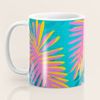 Mid Mod Pink Palm Trees Coffee Mug Gallery Image 3