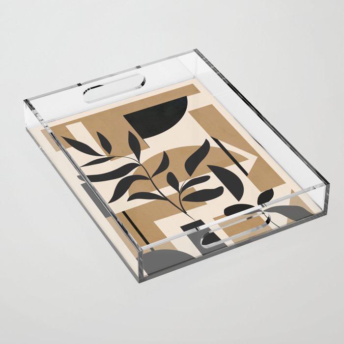 Abstract Foliage 3 Acrylic Tray Gallery Image 1