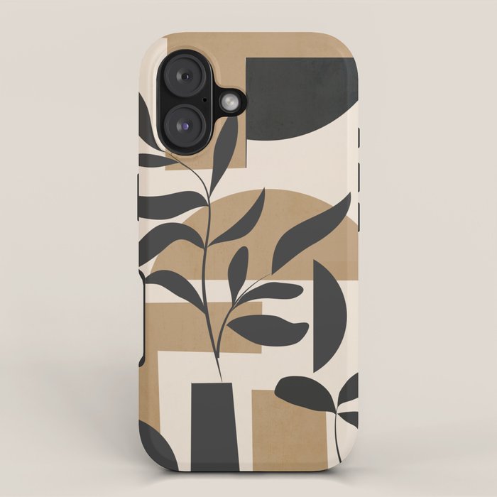 Abstract Foliage 3 iPhone Case Gallery Image 1