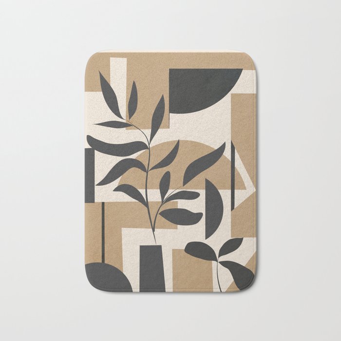 Abstract Foliage 3 Bath Mat Gallery Image 1