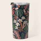 Dark Bohemian Tropical Charm Travel Mug Gallery Image 3