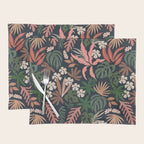 Dark Bohemian Tropical Charm Placemat Gallery Image 1