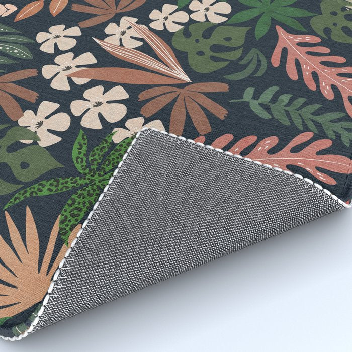 Dark Bohemian Tropical Charm Rug Gallery Image 4