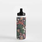 Dark Bohemian Tropical Charm Water Bottle Gallery Image 2