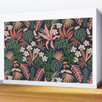 Dark Bohemian Tropical Charm Wall Mural Gallery Image 2