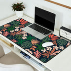 Dark Bohemian Tropical Charm Desk Mat Gallery Image 2