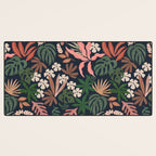 Dark Bohemian Tropical Charm Desk Mat Gallery Image 3