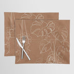 Minimal Window With Potted Plants 5 Placemat Gallery Image 1