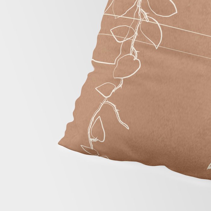 Minimal Window With Potted Plants 5 Pillow Sham Gallery Image 4