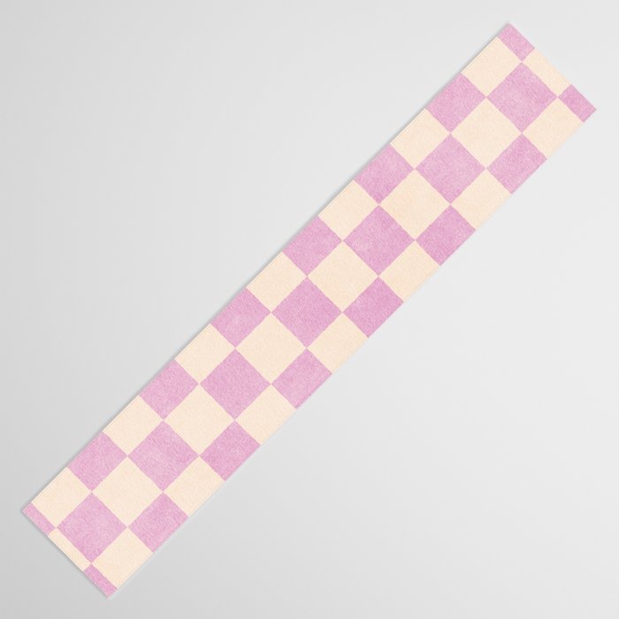 CHECKER - 001 - Rose Quartz Table Runner Gallery Image 3
