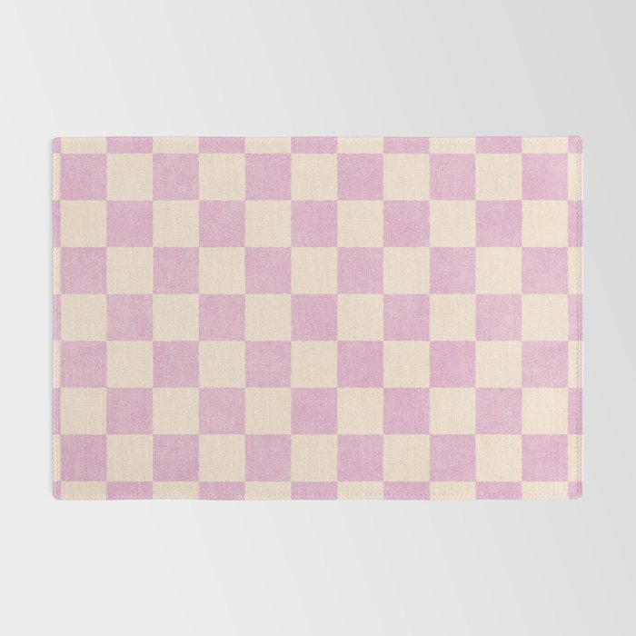 CHECKER - 001 - Rose Quartz Rug Gallery Image 2