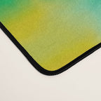 Ombre rainbow waves Desk Mat Gallery Image 4