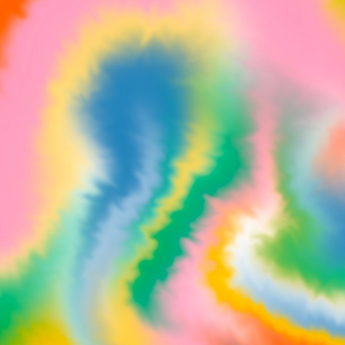 Ombre rainbow waves Coffee Mug Gallery Image 2