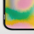 Ombre rainbow waves Laptop Sleeve Gallery Image 3