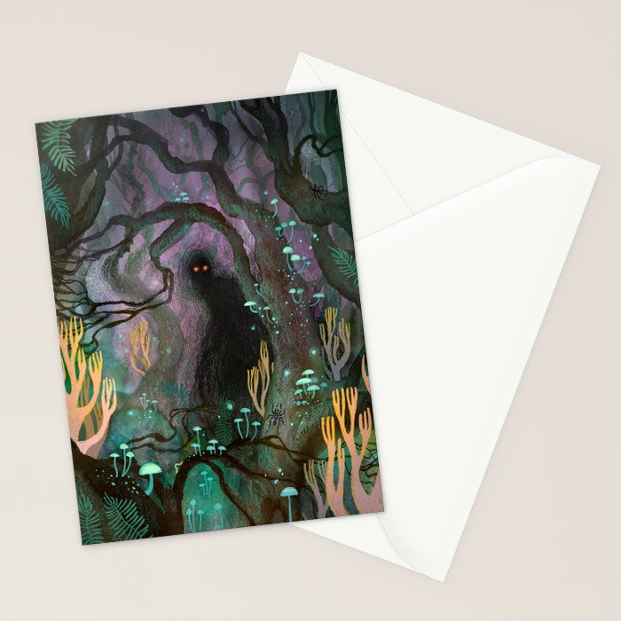 Shadow in the Forest Stationery Card Gallery Image 2