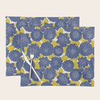 Blue Dahlias Placemat Gallery Image 1