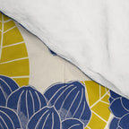 Blue Dahlias Comforter Gallery Image 4