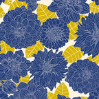 Blue Dahlias Coffee Mug Gallery Image 2