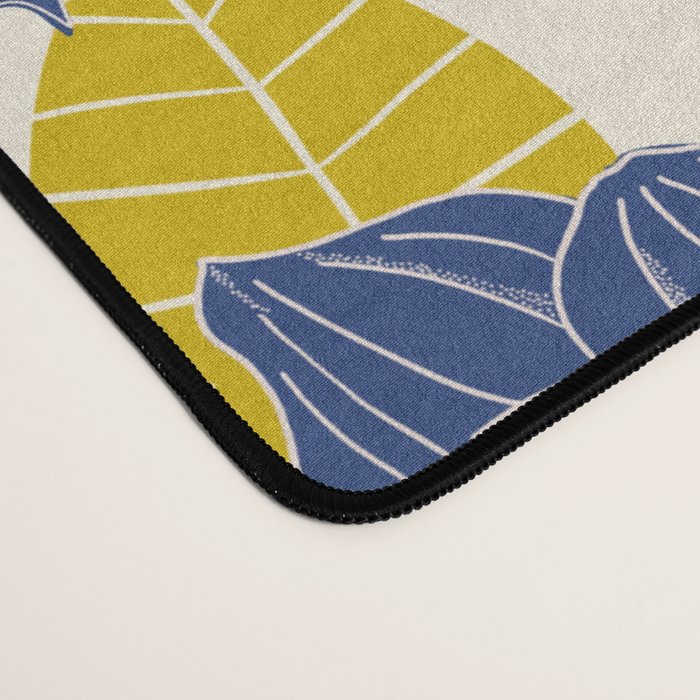 Blue Dahlias Desk Mat Gallery Image 4