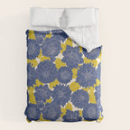 Blue Dahlias Comforter Gallery Image 6
