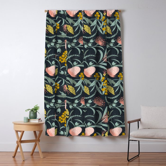 Flora Australis Window Curtain Gallery Image 1